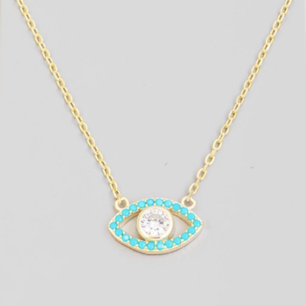 PEACE 🕊️EYE NECKLACE - Picture 2 of 2